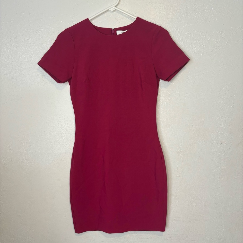 NWT Likely Manhattan Mini Women’s Dress in Ruby SZ 2 Bodycon Business Date Night